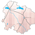 Landkreiskarte mit den 3 großen Städten
