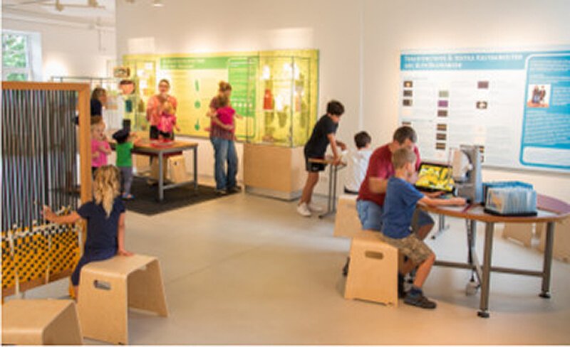 Museum Treuchtlingen Menschen Besuchen einen Museumsraum Treuchtlingen.