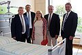 Besuch der Bayerischen Gesundheitsministerin Melanie Huml im Klinikum Altmühlfranken in Gunzenhausen am 28. August 2017