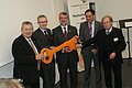 Schlüsselübergabe Kunststoffcampus am 27.03.2015