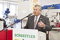 Einweihung der neu renovierten Ausbildungsstätte der Firma Schaeffler im Werk Gunzenhausen am 27.02.2015