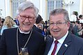Evangelischer Landesbischof gemeinsam mit Altlandrat Gerhard Wägemann