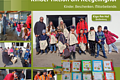 Abschlussaktion Kampagne Wertschätzung - Kinder vom Kindergarten Am Hof in Weißenburg beschenken Mitarbeitende. Führung am Hof mit Landrat.