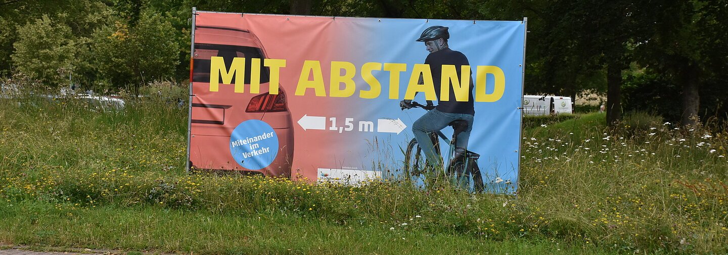 Abstand Fahrradkampagne
