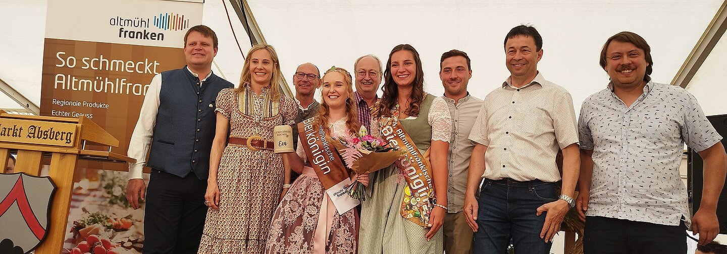 Eva Maria Pawlicki zur 5. Altmühlfränkischen Bierkönigin gekrönt